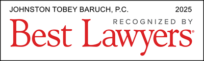 Johnston Tobey Baruch Homepage - 2025 Best Lawyers in America badge